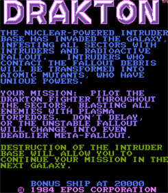 Drakton - Screenshot - Game Title Image
