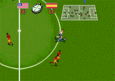 Champions World Class Soccer - Screenshot - Gameplay Image