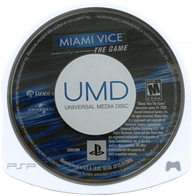 Miami Vice: The Game - Disc Image