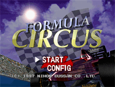 Formula Circus - Screenshot - Game Title Image