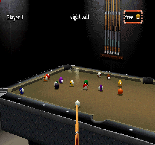 Backstreet Billiards (PS1 Gameplay) 