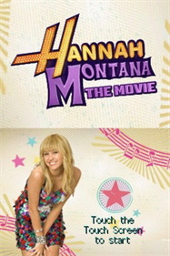 Hannah Montana: The Movie - Screenshot - Game Title Image
