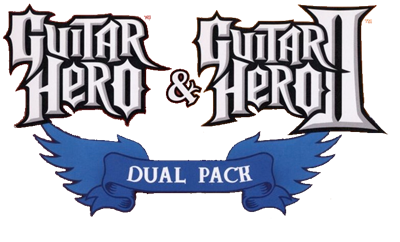 Guitar Hero: Dual Pack - Clear Logo Image