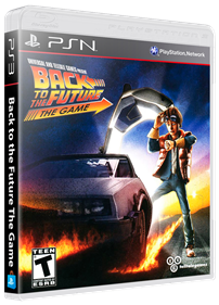Back to the Future: The Game - Box - 3D Image
