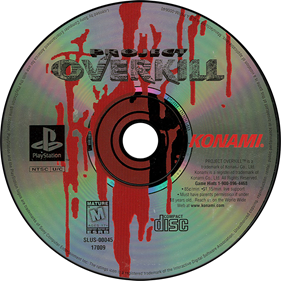 Project Overkill - Disc Image