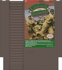Legends of the Diamond: The Baseball Championship Game - Cart - Front Image