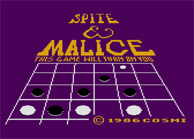 Spite & Malice - Screenshot - Game Title Image
