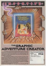 The Graphic Adventure Creator - Advertisement Flyer - Front Image