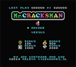 Mr. Cracksman - Screenshot - Game Title Image