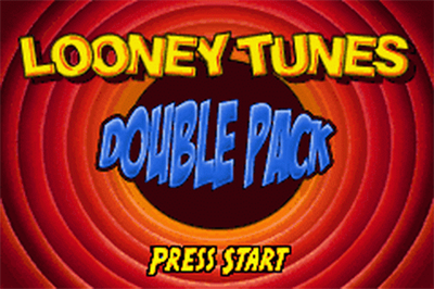 Looney Tunes: Double Pack: Dizzy Driving / Acme Antics - Screenshot - Game Title Image