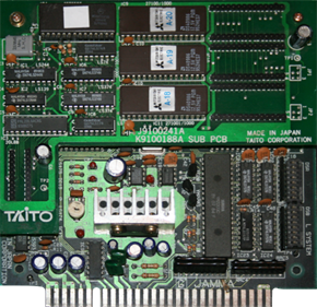 Puzznic - Arcade - Circuit Board Image