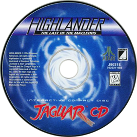 Highlander: The Last of the MacLeods - Disc Image