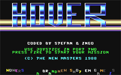 Hover - Screenshot - Game Title Image