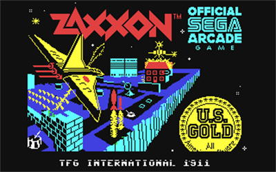 Zaxxon (SEGA) - Screenshot - Game Title Image