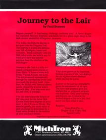 Journey to the Lair - Box - Back Image