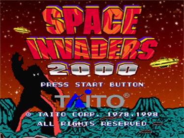 Space Invaders 2000 - Screenshot - Game Title Image