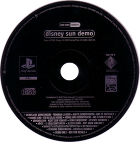 The Magical World of Disney on PlayStation - Disc Image
