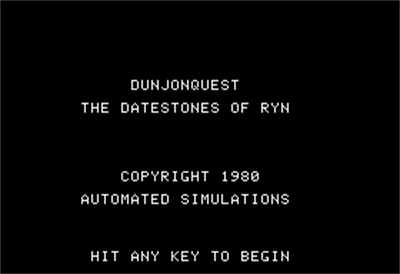 Datestones of Ryn - Screenshot - Game Title Image