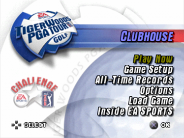 Tiger Woods PGA Tour Golf - Screenshot - Game Title Image
