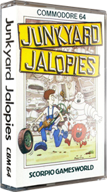 Junkyard Jalopies - Box - 3D Image