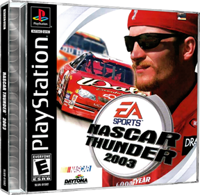 NASCAR Thunder 2003 - Box - 3D Image