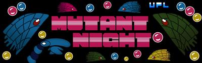 Mutant Night - Arcade - Marquee Image