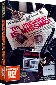 The President is Missing - Box - 3D Image