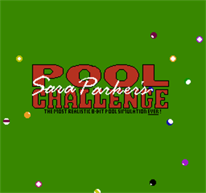Sara Parker's Pool Challenge - Screenshot - Game Title Image