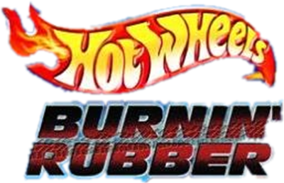 Hot Wheels: Burnin' Rubber - Clear Logo Image