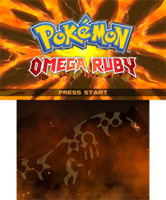 Pokémon Omega Ruby - Screenshot - Game Title Image
