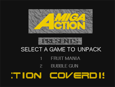 Amiga Action #65 - Screenshot - Game Select Image