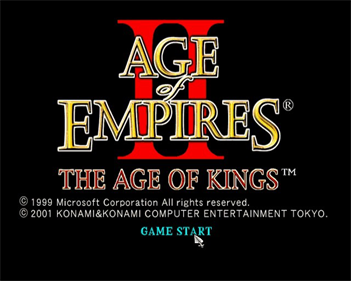 Age of Empires II: The Age of Kings - Screenshot - Game Title Image