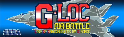 G-LOC: Air Battle - Arcade - Marquee Image