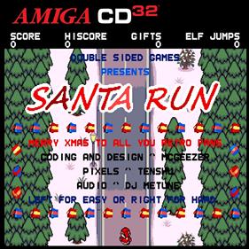 Santa Run - Fanart - Box - Front Image