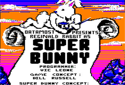 Super Bunny - Screenshot - Game Title Image