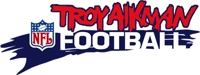 Troy Aikman NFL Football - Clear Logo Image