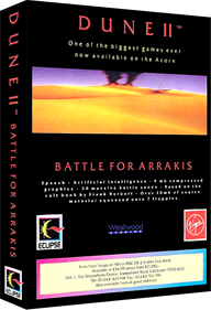 Dune II: The Battle for Arrakis - Box - 3D Image