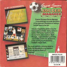 Graeme Souness Soccer Manager - Box - Back Image