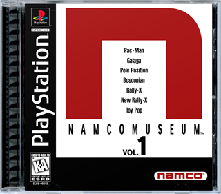Namco Museum Vol. 1 - Box - Front - Reconstructed Image