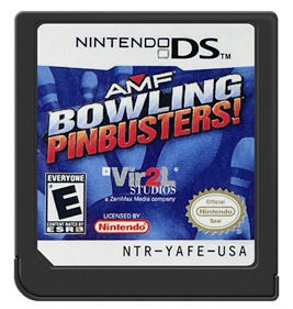 AMF Bowling Pinbusters! - Fanart - Cart - Front Image