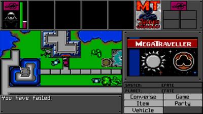 MegaTraveller 1: The Zhodani Conspiracy - Screenshot - Game Over Image