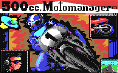 500 c.c MotoManager - Screenshot - Game Title Image