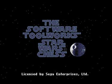 The Software Toolworks' Star Wars Chess - Screenshot - Game Title Image