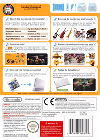 Wii Music - Box - Back Image