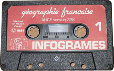 Géographie française - Cart - Front Image