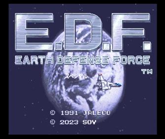 E.D.F. Special - Screenshot - Game Title Image