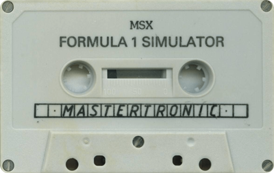 Formula 1 Simulator - Cart - Front Image