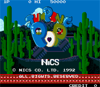 Jumping Pop (Nics) - Screenshot - Game Title Image