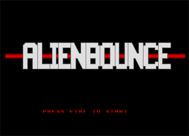 Alien Bounce - Screenshot - Game Title Image