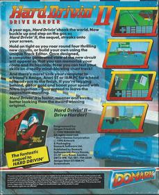 Hard Drivin' II: Drive Harder - Box - Back Image